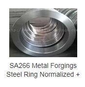 Wholesale heat treatment: SA266 Metal Forgings Steel Ring Normalized + Tempering Quenching and Tempering Heat Treatment