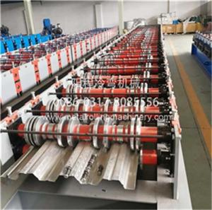 Wholesale galvanized steel decked roll machine: YC 914-75 Steel Floor Deck Roll Forming Machine