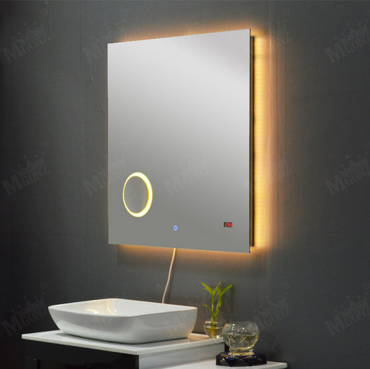 Mgonz Led Anti Fog Bathroom Mirror, How To Anti Fog Bathroom Mirror