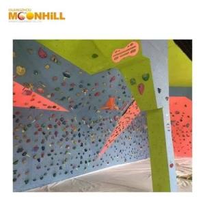 Wholesale try square: Children Indoor Climbing Wall Reinforced Fiberglass 1.2*2.4m for Shopping Mall