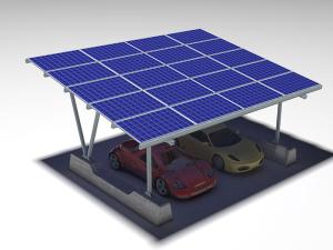 Wholesale solar systems: Solar Steel Carport Pre-Assembled Ground Mounting System