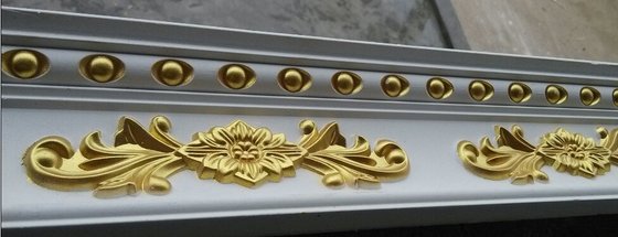 Gold Color Gypsum Cornices Mouldings Id 8875789 Product Details