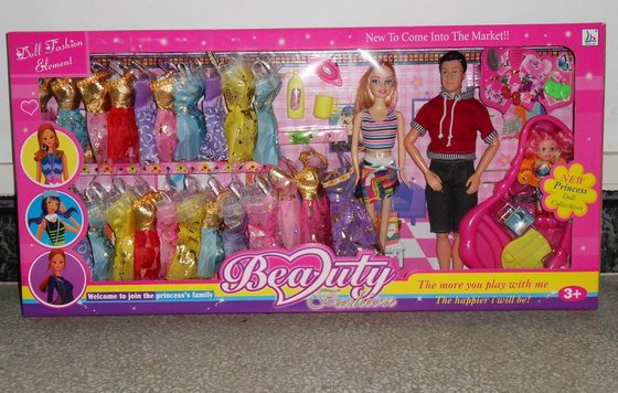 barbie doll plastic