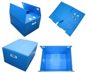 Wholesale corrugated packaging: Foldable Polypropylene Corrugated Plastic Corflute Packaging Box