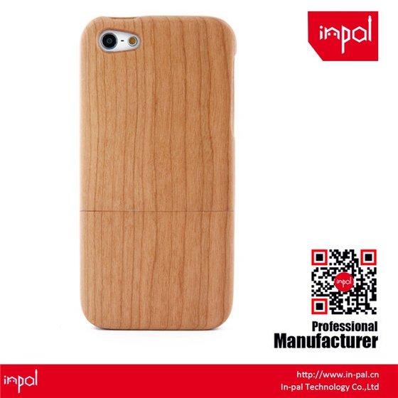 Heavy Duty Real Wood Phone Case for Iphone 5 by Shenzhen Cell Phone Cases Manufacturer