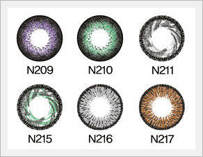 Wholesale vials: Two Color Lens -N Type