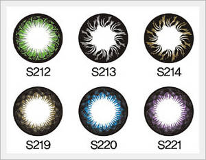 Wholesale three colors: One/Two/Three Color Lens -S Type