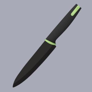 Wholesale kitchenware items: 6 Inch Fruit Knife Comfortable Grip Ceramic Zirconia Vegetable Cutter Kitchen Knife Middia Ceramic