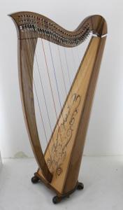 Wholesale home delight: Saffron 34 Strings Lever Harp - Professional Lever Harp