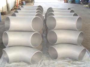 Wholesale titanium boiler: ASTM B363 Gr. 12 Grade 12 Alloyed Titanium Elbow Ti Pipe Fitting