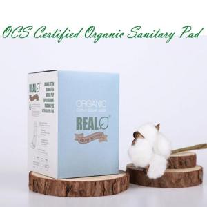 Wholesale Household & Sanitary Paper: 100% Cotton Organic Sanitary Pad /OCS/ FDA/ISO/ Dermatest/Not Tested On Animal/Made in Korea