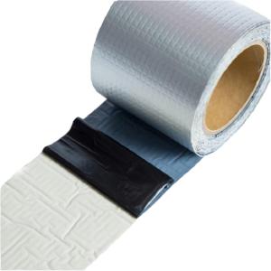 Wholesale rubber raw material: Waterproof Self Adhesive Aluminum Foil Butyl Rubber Tape Roof Sealing Leak Repair Tape