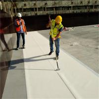 Artificial Sand and Release Film Waterproofing Coiled Sheet Pre-applied HDPE Membrane 8