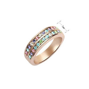 Wholesale double rings: Double-layer Ring