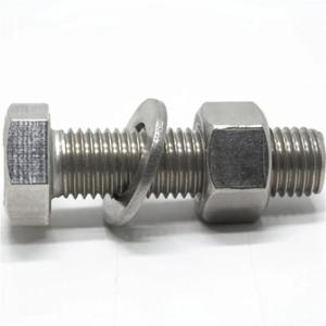 Wholesale Bolts: High Quality M4 M10 A2-70 Stainless Steel Hex Bolt and Nut DIN933 DIN934