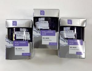 Wholesale mask box: Hyaluronic Acid Gel Mask Global Beauty Care 1.7oz Lot of 3 New Box