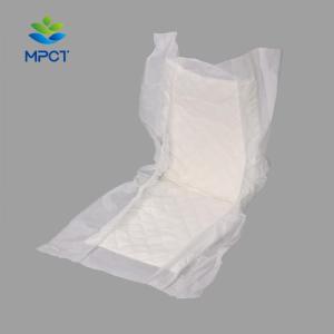 Wholesale diaper: T Shape Disposable Adult Diaper with Insert Pad Inner Diaper Pad