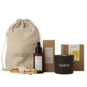 Wholesale Candle: Haseya Serum Vegan Soy Candle Gift Set