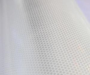 Wholesale vinyl sticker: White Reflective Honeycomb Vinyl Sticker Materials