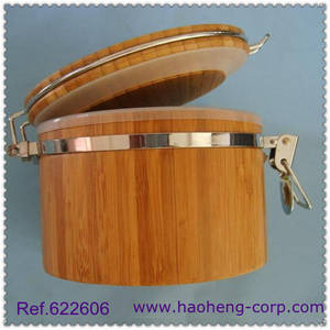 Wholesale Tea Cans: Bamboo Jar