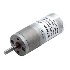 Wholesale micro brushed motor: GM25-370 Outer Diameter 25mm Metal Spur Gear Reductor Assembled with RC-370 DC Motor | Foneacc Motor