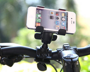 Wholesale cell phone pda: Bicycle Mobile Phone Mount Holder for Iphone for Htc for Amsung Ect