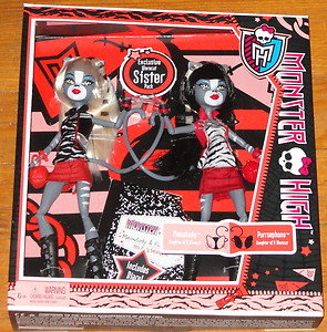 Monster High Werecat Twin Sisters Dolls from Monitor Trading Limited ...