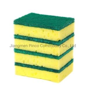 Wholesale cleaning sponge: Kitchen Dish Cleaning Scouring Sponge Scrubber