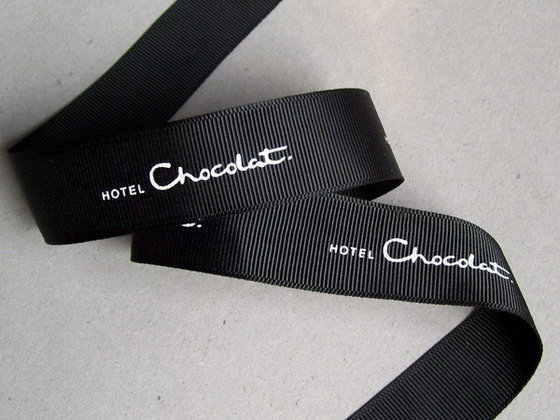 screen printed ribbon