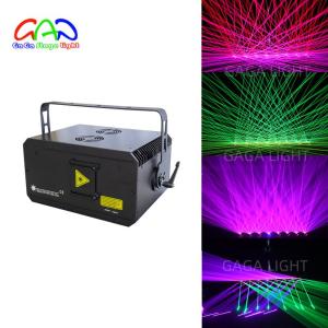 Wholesale show stage: Portable 1W RGB 3D Animation Laser Light ILDA DMX for DJ Disco KTV Stage Light Show