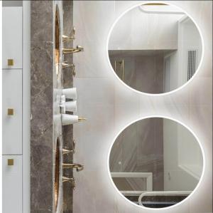 Wholesale make-up: LAM012 Circle Bathroom Mirror with Light