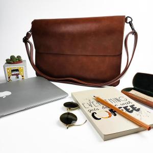 Wholesale leather cover case: Leather Stemmed Laptop Slevee