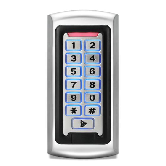 GK603E-W IP68 Metal Waterproof Standalone Access Control Keypad(id ...