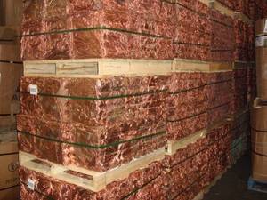 Wholesale Recycling: Copper Scraps 99%