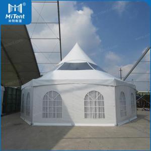 Wholesale tent for sale: Outdoor Hexagon Pagoda Tent Custom Hexagon High Peak Marquee for Sale