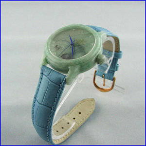 Wholesale brand watch: Fashion Luxury Swiss Movt Jade Brand Watch