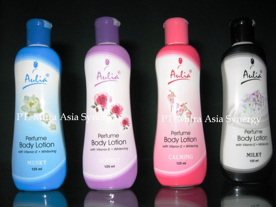 scented body lotion