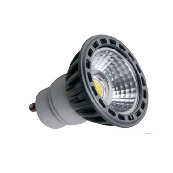High Lumens 4W Warm White Dimmable COB GU10 LED Spotlight