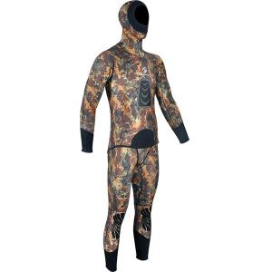 Wholesale Sportswear: Factory Supply Smooth Thin Diving Suit Camo Fullbody Hooded 3mm Neoprene Spearfishing Wetsuit