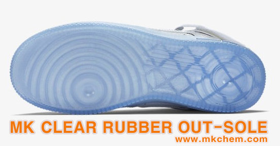clear outsole
