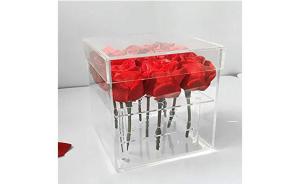 Wholesale soap box: Acrylic Flower Box