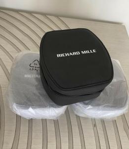 Wholesale watch: NEW RICHARD MILLE Watch Case Storage Travel Box Black Accessories Case