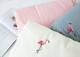 Flamingo Embroidered Full Size Quilt 3pcs Twin / Queen / King Size Machine Wash