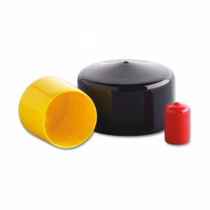 Wholesale make up case: OEM PVC Pipe Cover Plastic Vinyl Soft End Caps for Round Tubing with ROHS