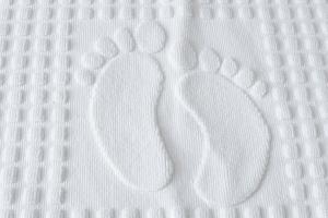Wholesale click floor: Cotton Hotel Floor Foot Towel Bath Mat
