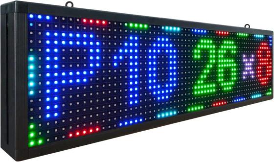 Wifi USB Programmable Scrolling LED Sign Message Board Full Color Text Image Animation Display Elect