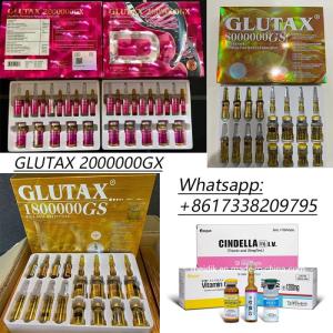 Wholesale skin lightening: Glutax 2000000GX 180W GS Recombined White Glutathione Injections Luthione Injection