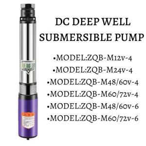 Wholesale 1015 water pump: DC Deep Well Submersible Pump