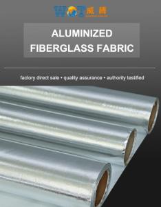 Wholesale fire proof glass: Aluminum Foil Fiberglass Cloth Aluminum Foil Glass Cloth Heat Insulation Adhesive Aluminum Foil