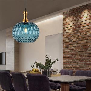 Wholesale indoor lamp: Indoor Nordic Style Suspended Pendant Lighting Modern Glass Chandeliers Lamp